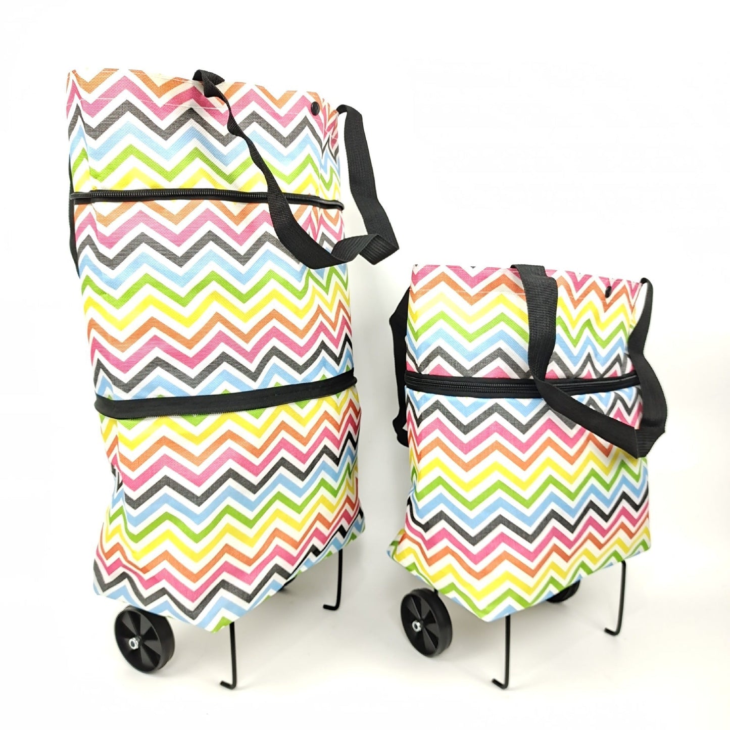 🔥LAST DAY 50% OFF-2-in-1 Foldable Shopping Cart