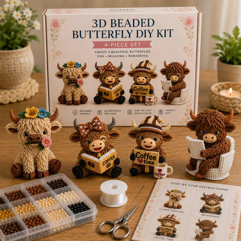 🔥3D Beaded Animal Craft Kit