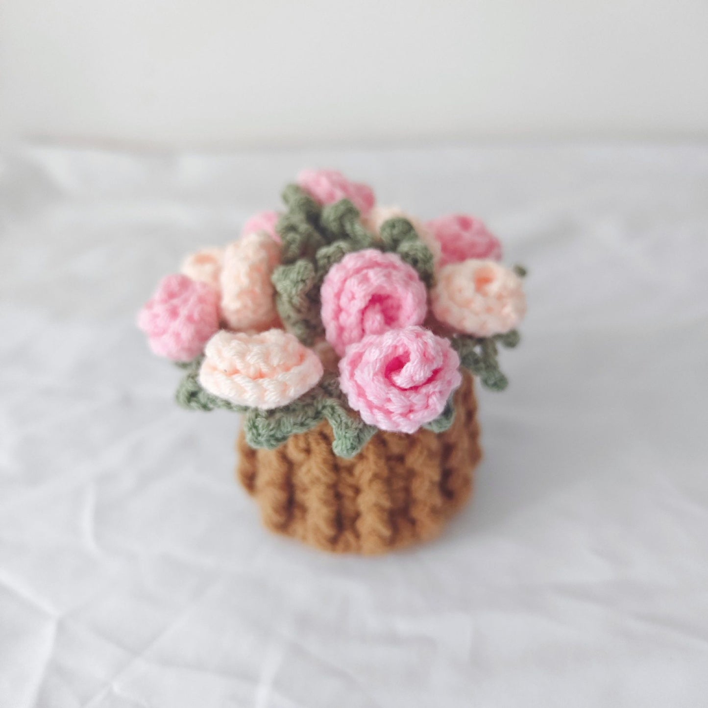 ✨Handmade Crochet Flower Bouquet Coaster