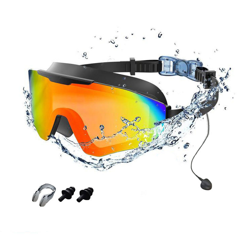 🔥SELLING FAST! ⚡Swim Goggles with Earplugs for Adult Kid 4-12 Men Women