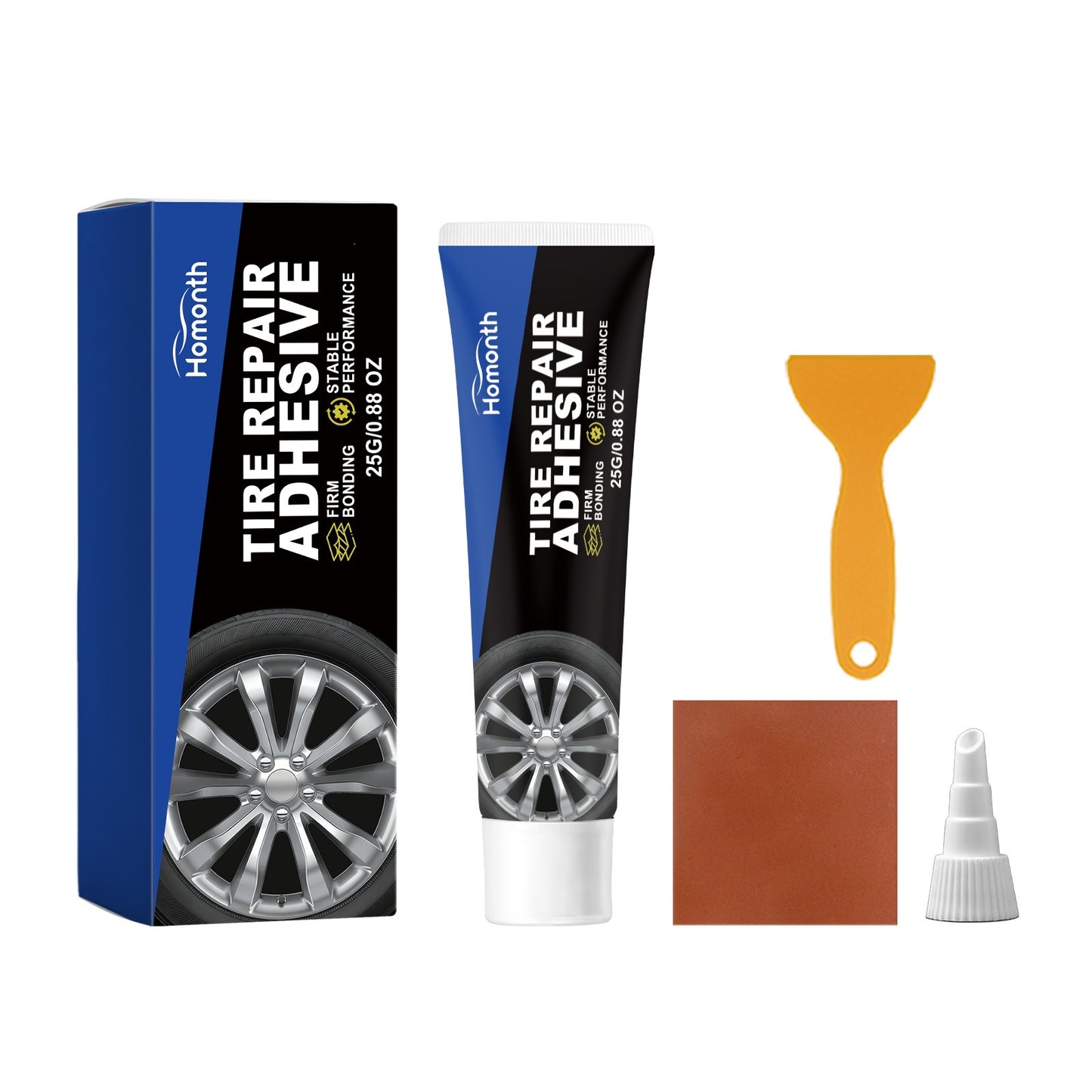 Weather-Resistant Waterproof Flexible Tire Repair Adhesive