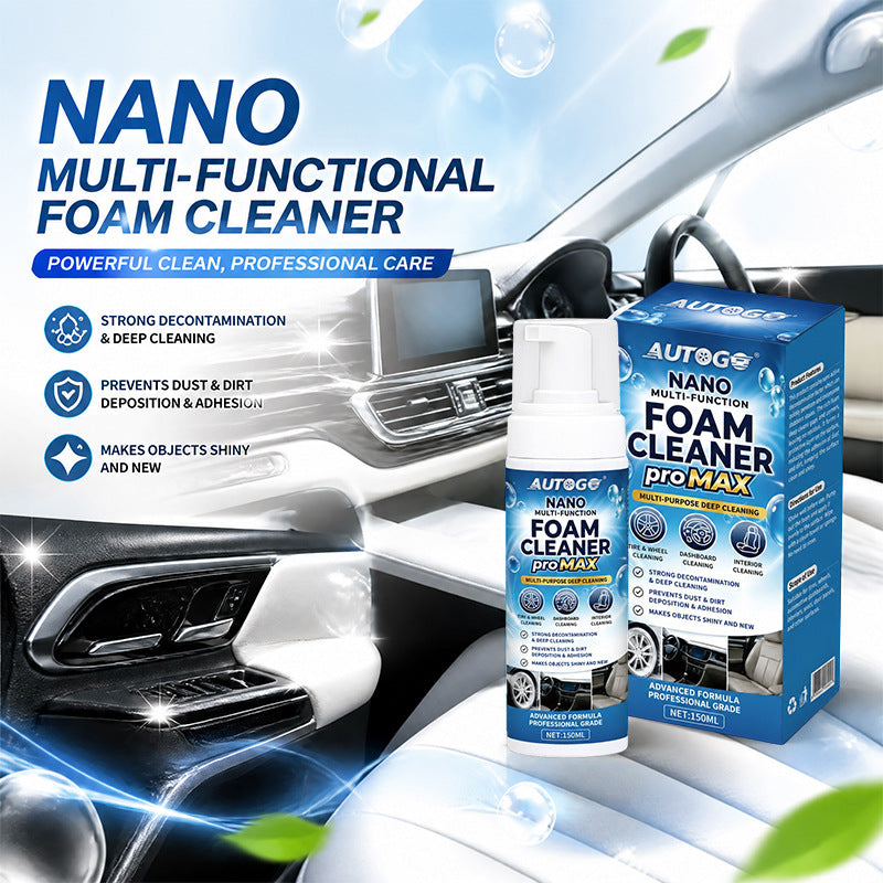Car Interior Leather Foam Cleaner Kit