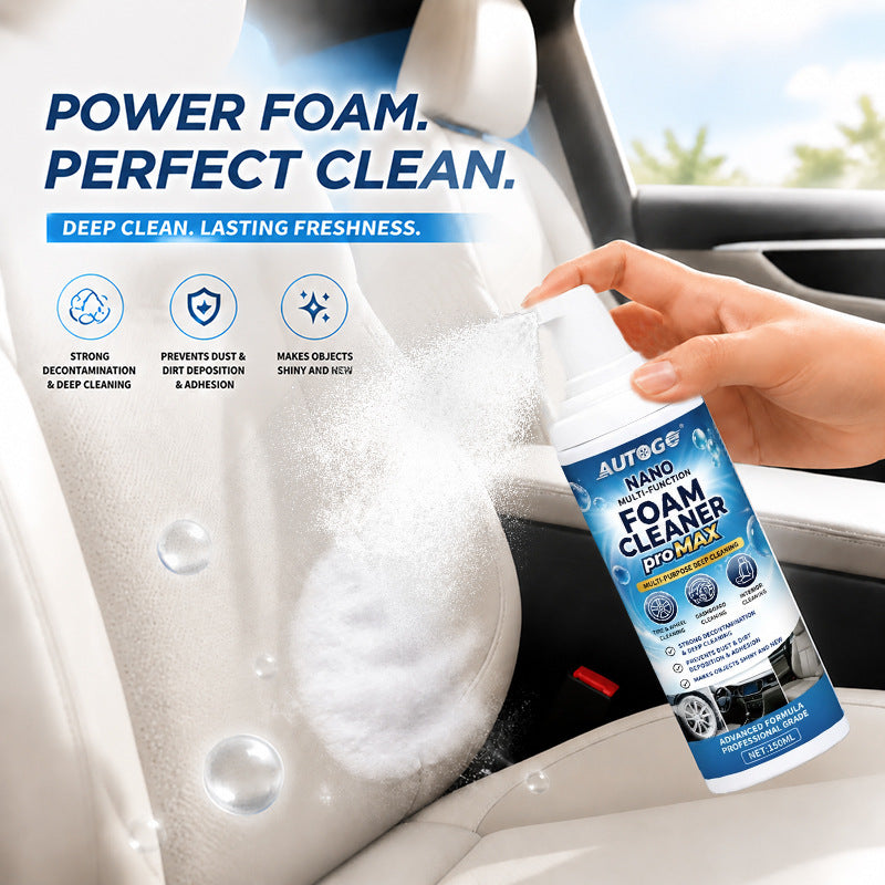 Car Interior Leather Foam Cleaner Kit