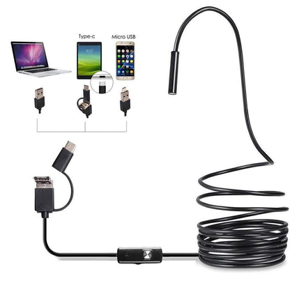 💥LIMITED-TIME 50% OFF!🔥High-Resolution Waterproof Endoscope Camera