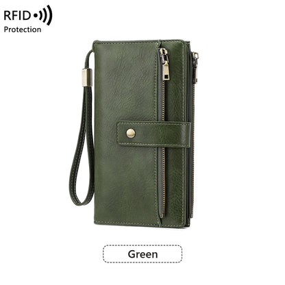 🔥Limited Time 49% Of🔥Women's RFID Blocking  Leather Wallet