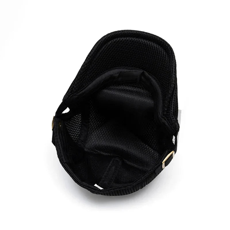 🔥Men's Breathable Mesh Flat Cap – Adjustable Newsboy Ivy Beret Summer Hat