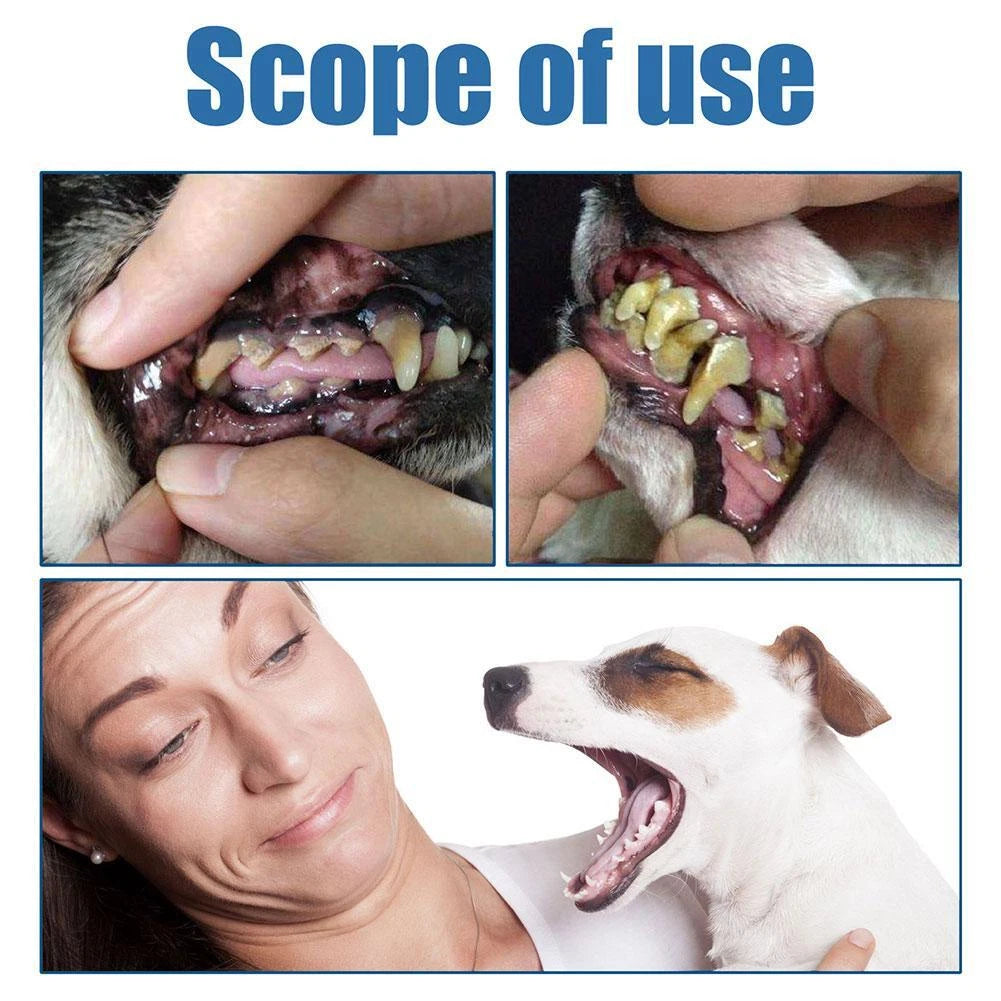 🔥Pet dental tartar remover — removes tartar, whitens teeth, eliminates bad breath