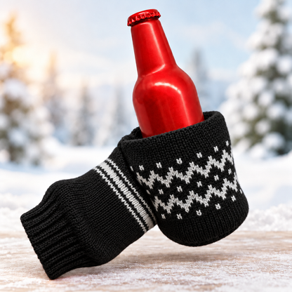 🍻 Knit Beer Glove - Cozy Winter Hand Warmer