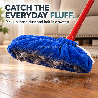 Reusable Microfiber Mop Head Cover, Dust & Spill Cleaning Pad