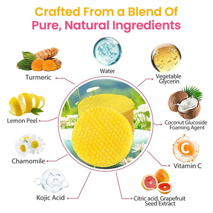 💖Visible brightening✨Turmeric & Kojic Acid Cleansing Pads-40pcs
