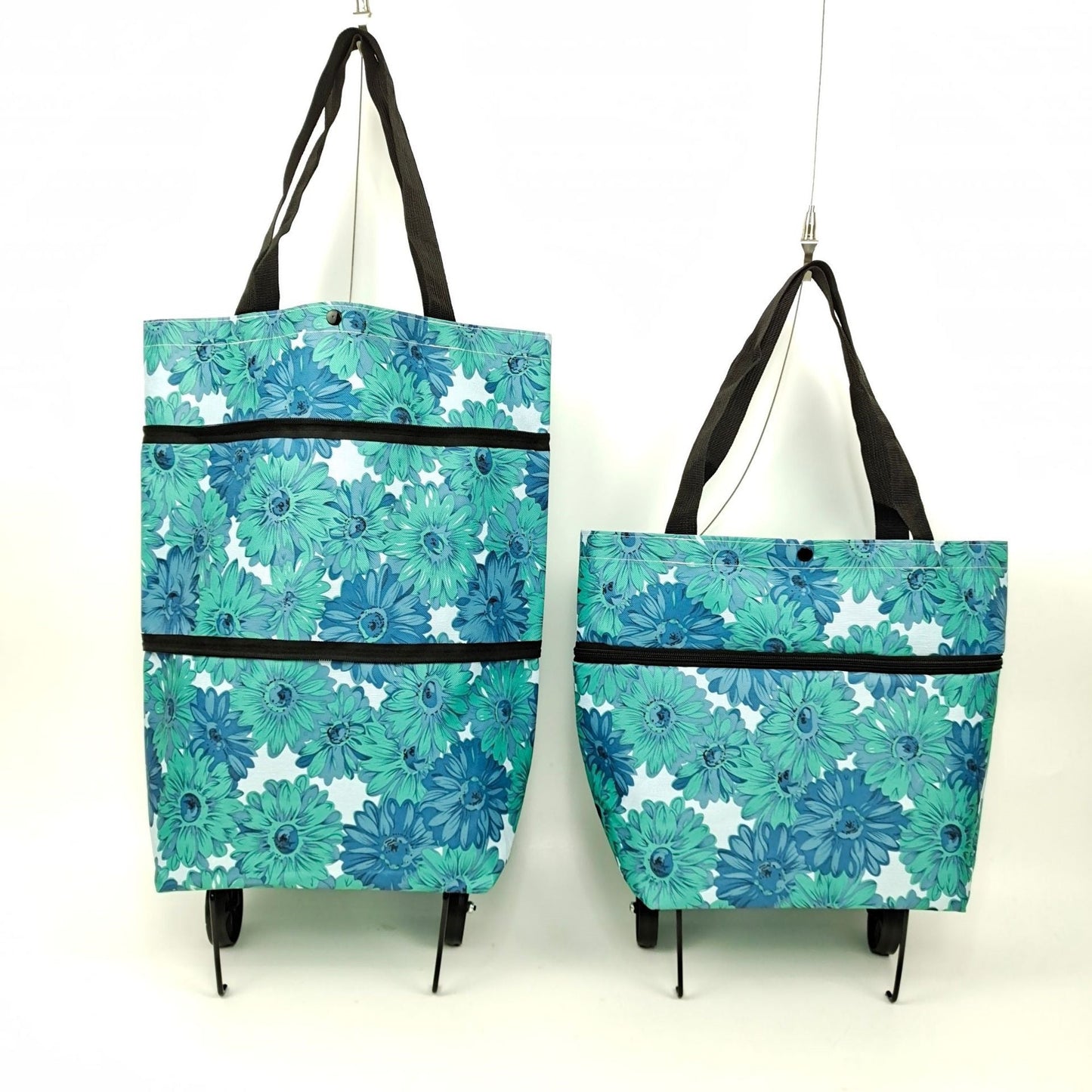 🔥LAST DAY 50% OFF-2-in-1 Foldable Shopping Cart
