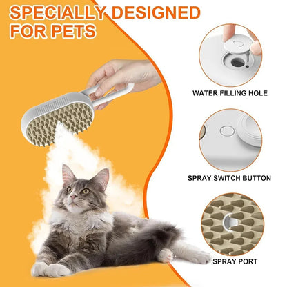 Pet Steam Brush