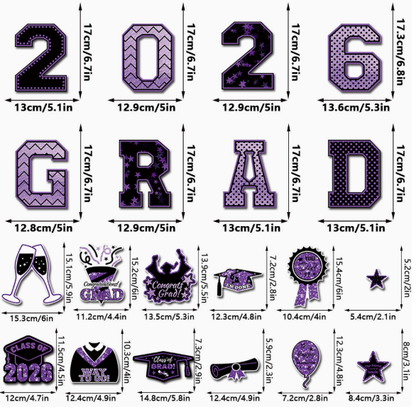 🔥20 Pcs Graduation Magnets 2026 Cruise Door Car Magnets
