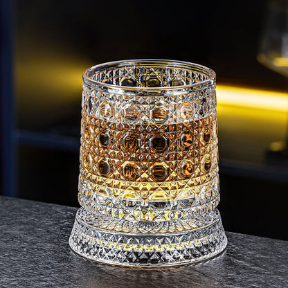 🔥Limited Time 50% Off✨Luxury 360° Spinning Crystal Glass