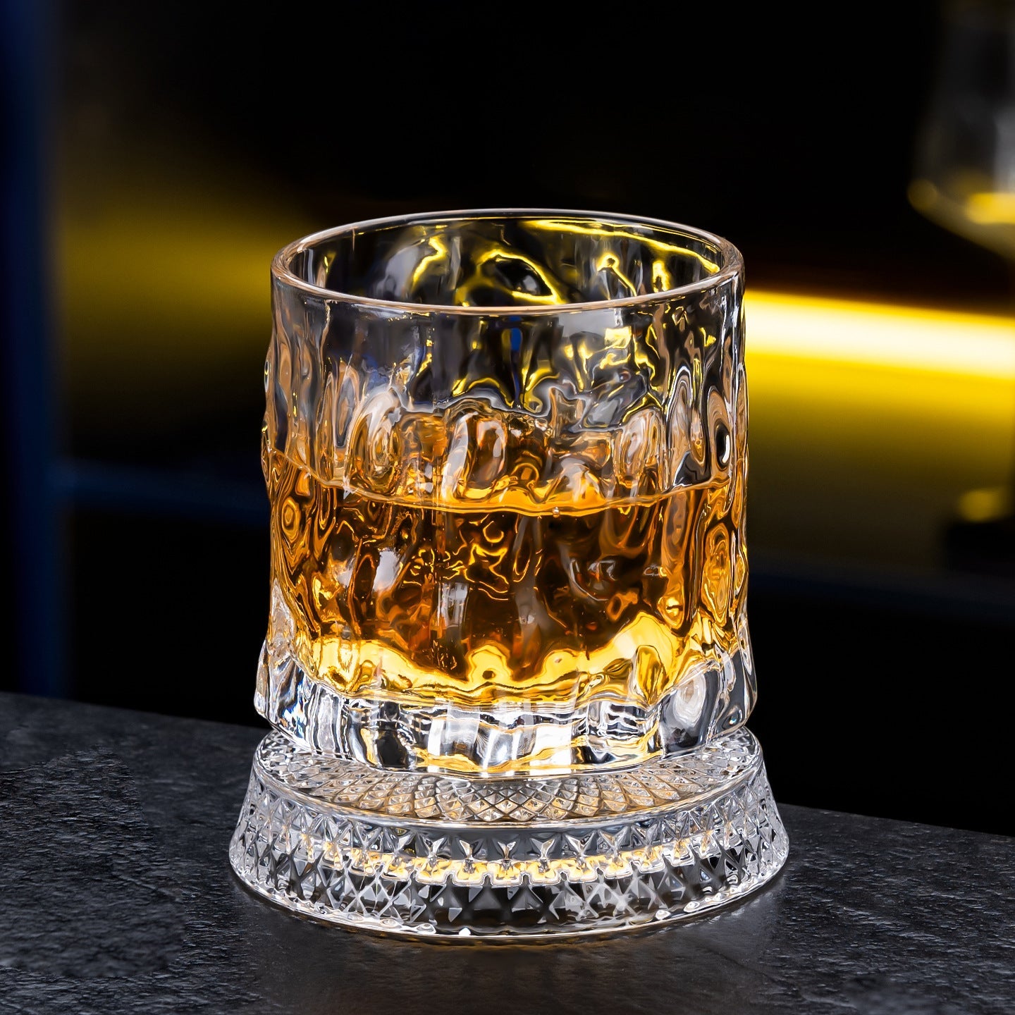 🔥Limited Time 50% Off✨Luxury 360° Spinning Crystal Glass