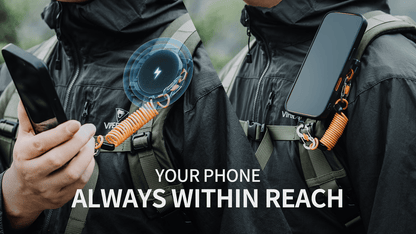 Quick-Release Magnetic Phone Mount for Straps