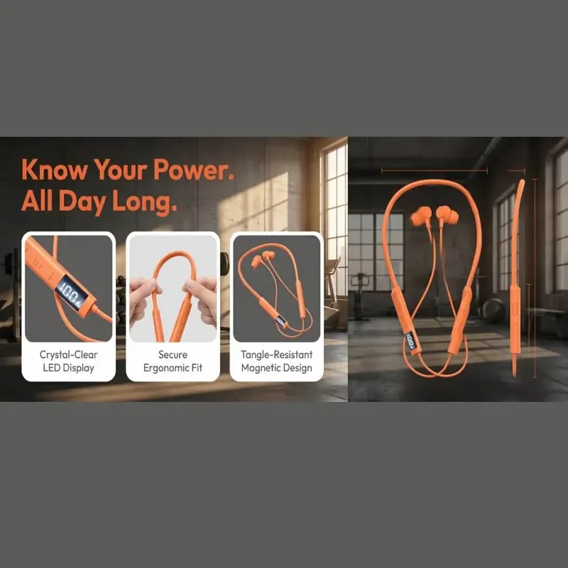 🎧New Extra-Long Neckband Earphones (In-Ear Style)