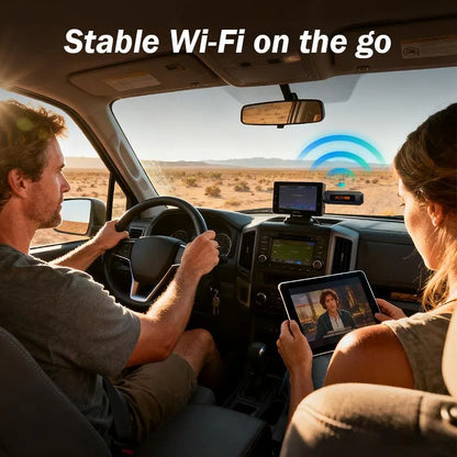 4G LTE WiFi Router[No SIM Card]150Mbps USB Modem Unlocked Portable Car WiFi Adapter for Desktop PC Notebook TV Black Wireless Dongle Device