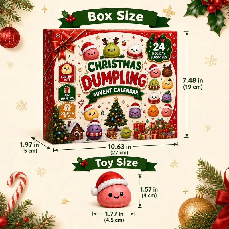 🎄✨Christmas Mini Squishies Advent Calendar 2026