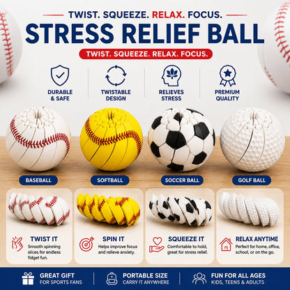 ⏰49% OFF - ⚾Baseball Fidget Ball Toy