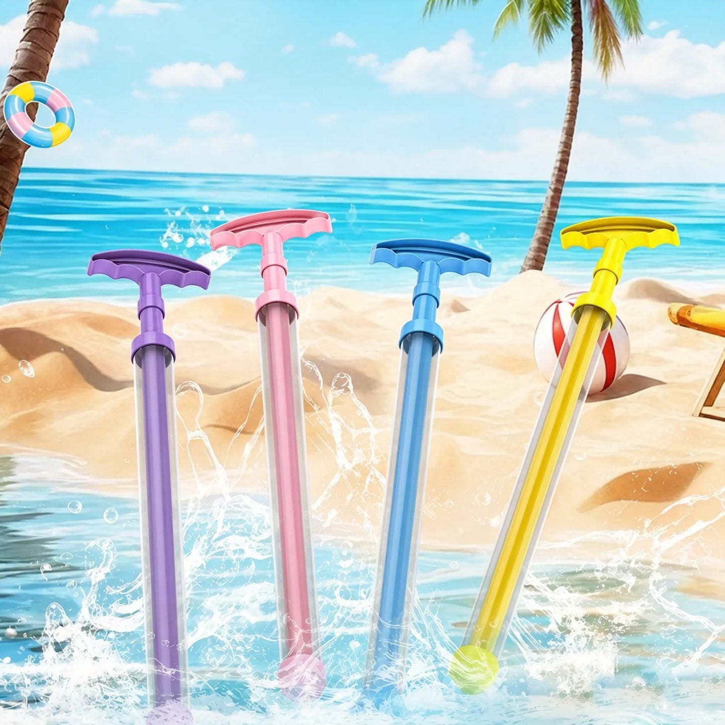 🔥Limited Time 50% Off✨Telescopic Water Gun,Water Fireworks Gun