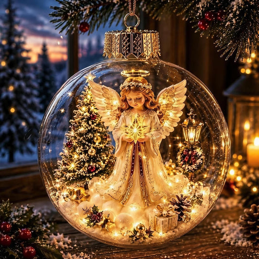 Glowing Christmas Diorama Ornament