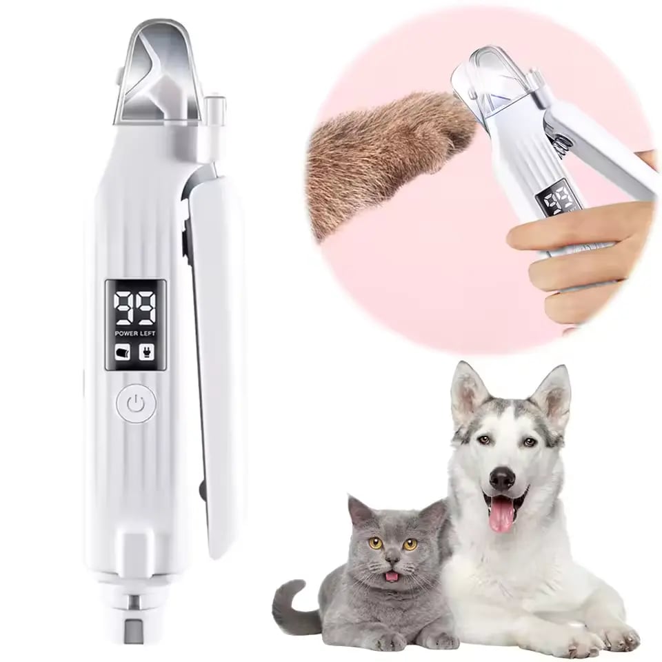 💅✨ 2-in-1 Nail Clipper & Grinder – Trim & Smooth in One 🔧