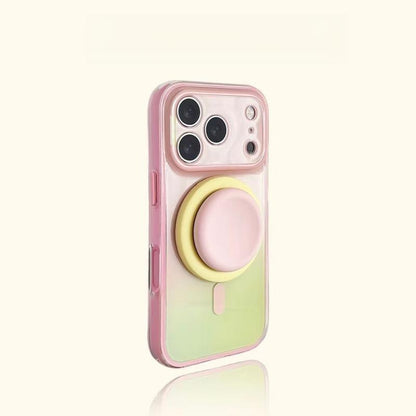 🔥Limited Time 50% Off✨Magnetic 2-in-1 double-layer gradient full-cover AI button case