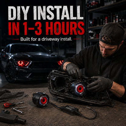 👀Demon-Eye LED Headlight Kit-2 pcs