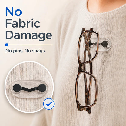 🧲No Damage Clothing Magnetic Glasses Holder(3pcs)