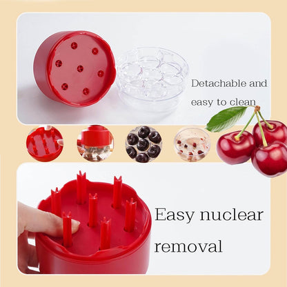 🚙Efficient 7-Hole Cherry Pitter Tool