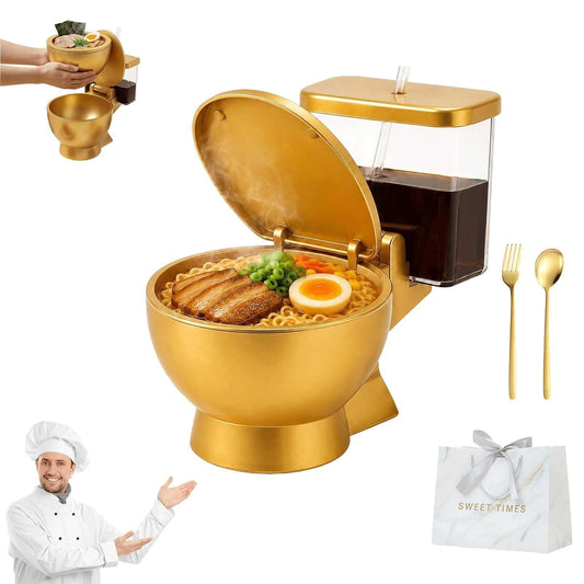 🍜Toilet Shaped Ramen Bowl