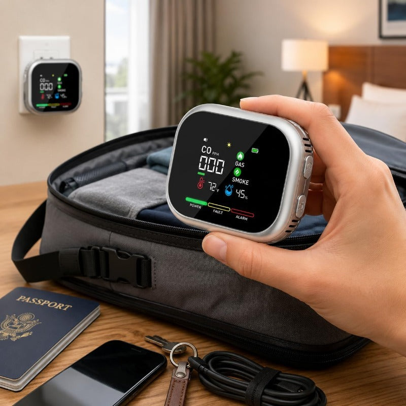 🔥6-in-1 Battery Rotable Air Safety Monitor