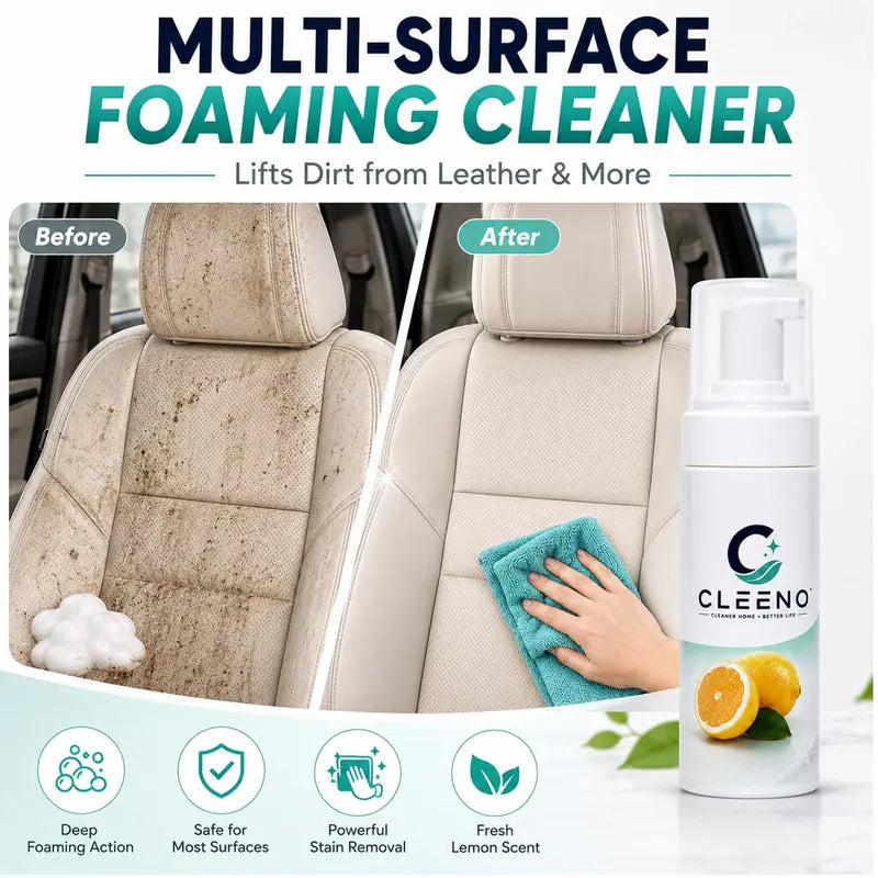 🫧 CLEENO Heavy-Duty Cleaning Foam ✨ Multi-Purpose Kitchen Grease Remover