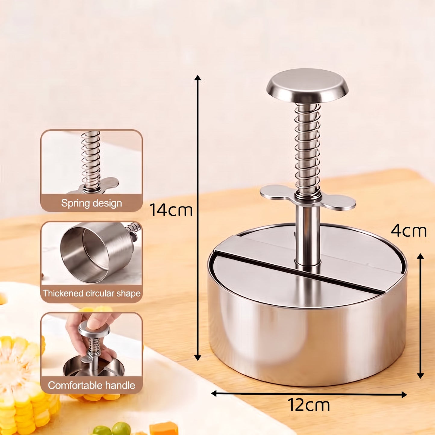 🍔 Stainless Steel Burger Press | How to Easily Make Perfect, Even Burger Patties