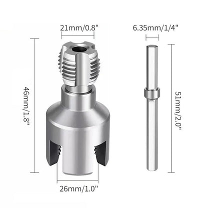 🛠️ Pipe Tapping and Threading Tool
