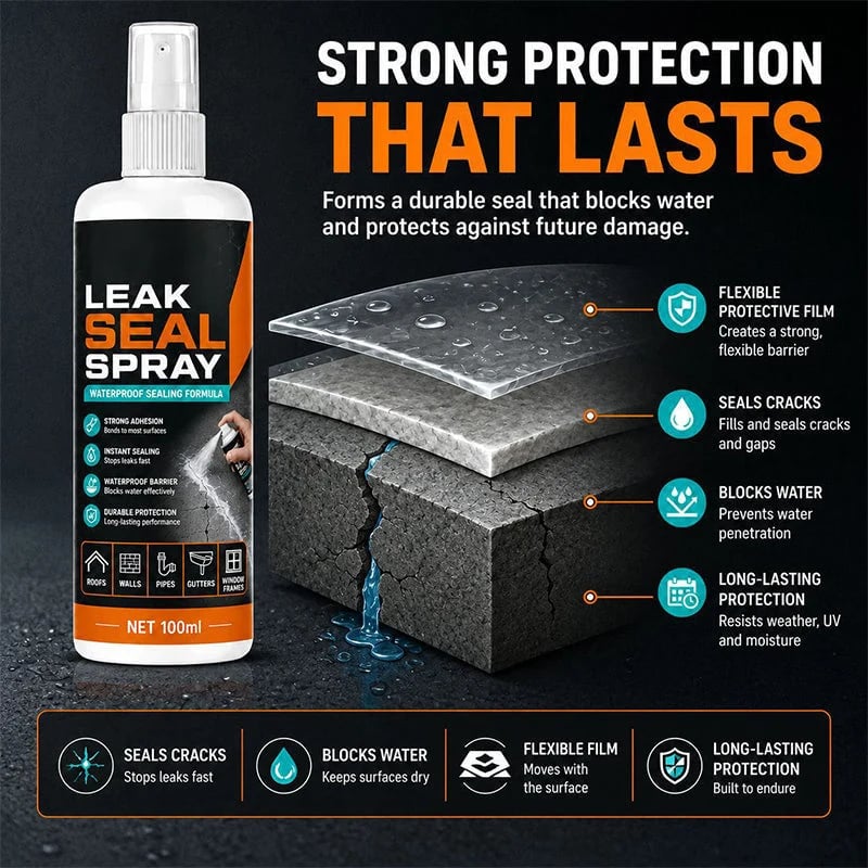 📍  Portable Leak Repair Sealing Spray