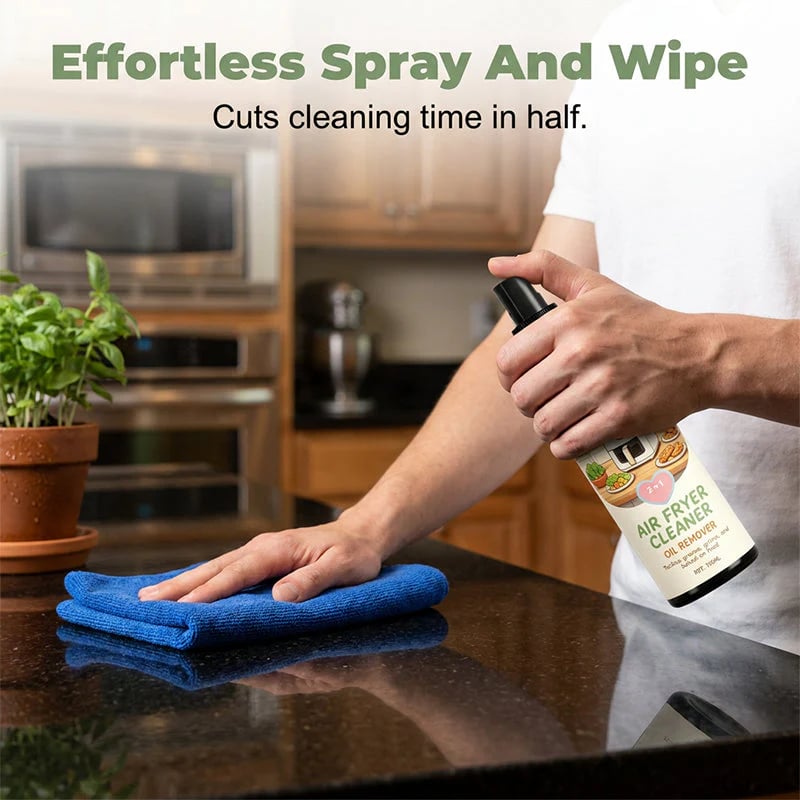 🔥✨2-in-1 Air Fryer Cleaner and Degreaser Spray