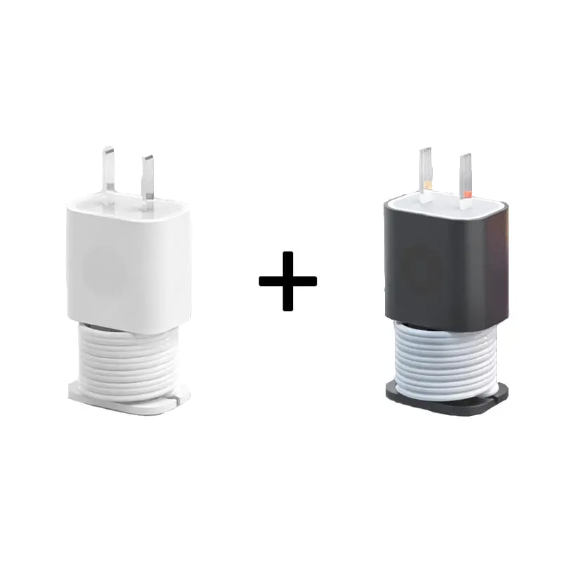 💥Buy 1 get 1 free 🔥2-in-1 Silicone Charger Protector with Cord Wrap for 18W/20W Adapters ✅