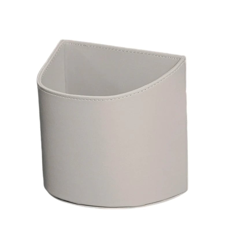 Leather Car Door Cup Holder – Wide‐mouth opening, easy reach for drinks & phone. Clip‐on secure fit. PU leather, tough & stylish. 🛡️✨