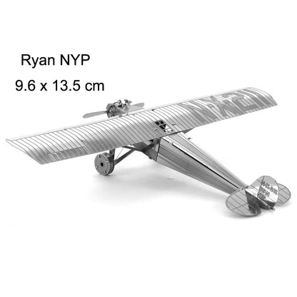 ✈️DIY Handmade 3D Metal Airplane Model