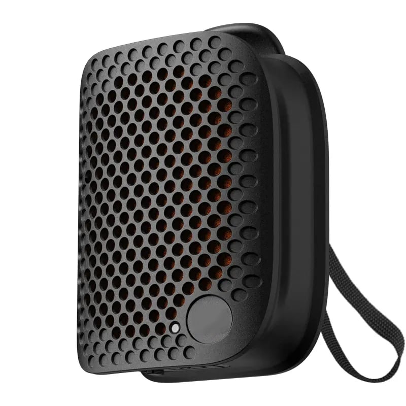 M3 Portable Bluetooth Speaker, TWS Stereo Sound, IPX7 Waterproof, Magnetic Clip-On Wearable Speaker