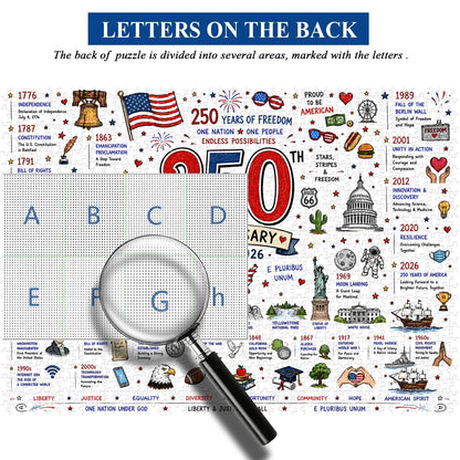 Patriotic America Jigsaw Puzzle 1000 Pieces