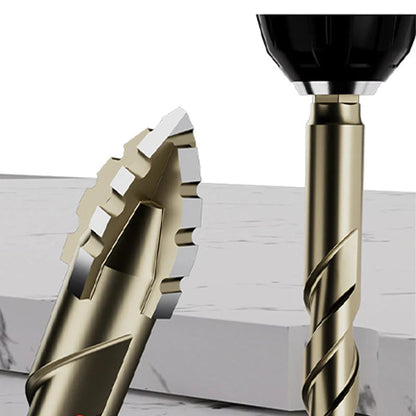 📢📢46% OFF !! ⏰Four-Flute Sawtooth Eccentric Drill Bit 4-PCS Set