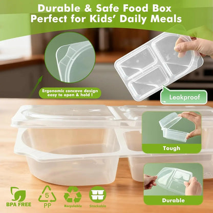 40 sets Reusable Snack Containers