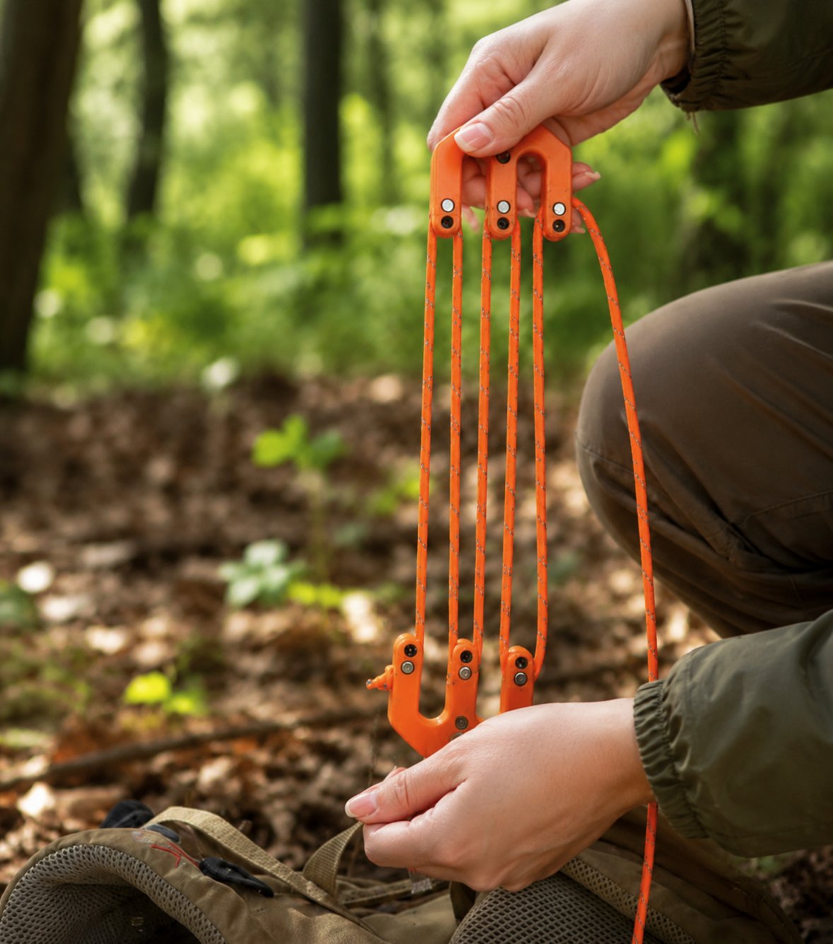 Game & Gear Hoist - Block and Tackle System