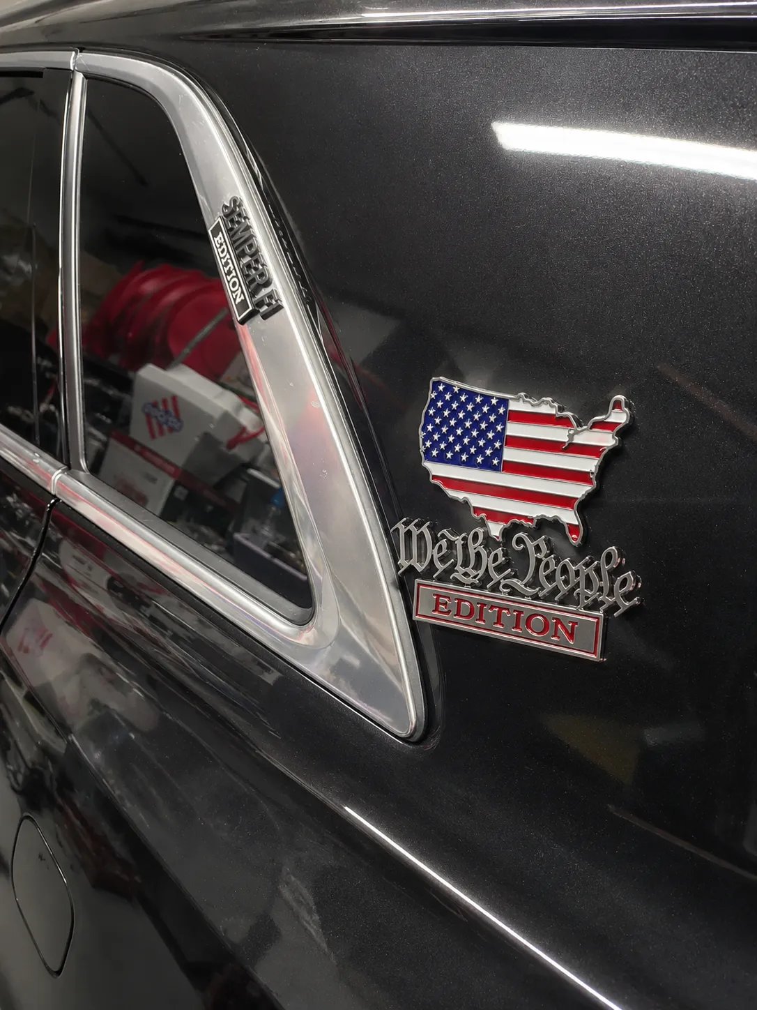 USA Faith, Family & Freedom Metal Emblem