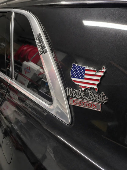 USA Faith, Family & Freedom Metal Emblem