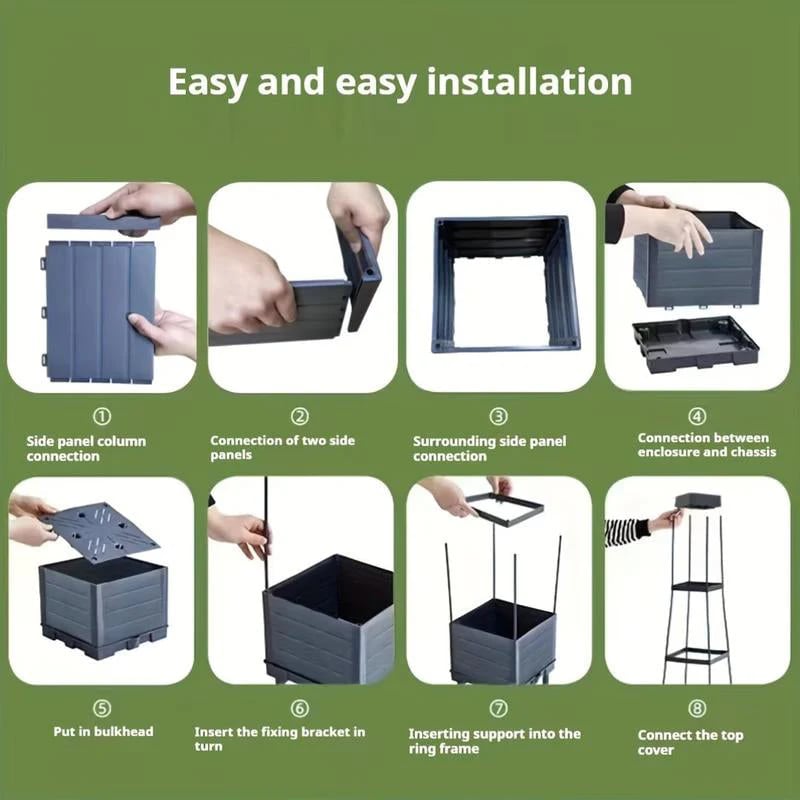 🥳2026 HOT SALE🥳💞50K+ SOLD!✨ 💝Garden Raised Bed Planter Boxes with Trellis