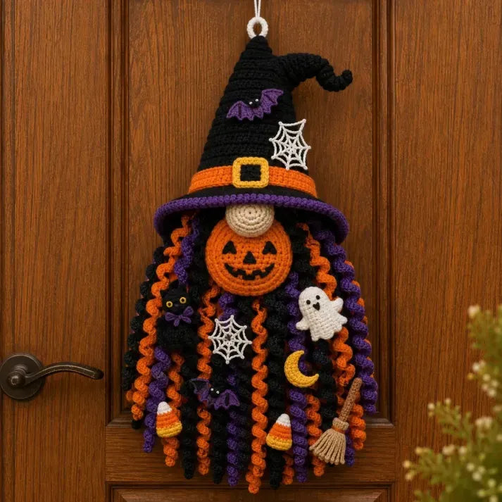 🧶 DIY Seasonal Crochet Door Hanger Kit – 6 Handmade Holiday Designs for Year-Round Home Decor